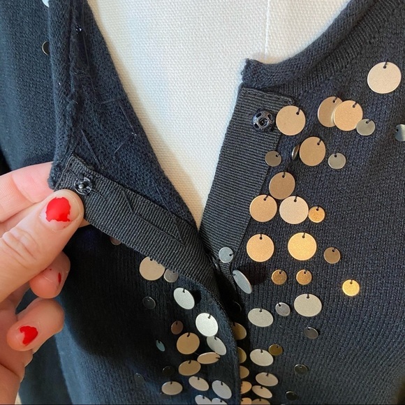 Verge girl embellished cardigan sweater in medium - Picture 3 of 9